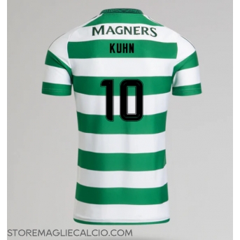 Celtic Nicolas Kuhn #10 Maglia Gara Casa Repliche 2024-25